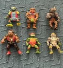 Tmnt Vintage Action Figures For Parts Broken and glued