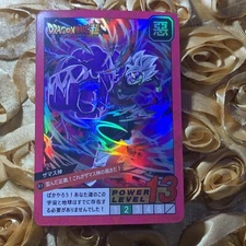Fused Zamasu Dragon Ball LIVE Anime ACG Holo Girl Waifu Two Card Power