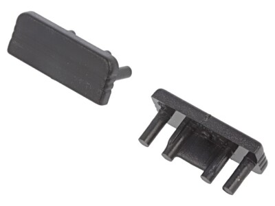 77990002 Blenden für LED Profile schwarz ABS GEN2 Anz.Stk: 20 TOPMET