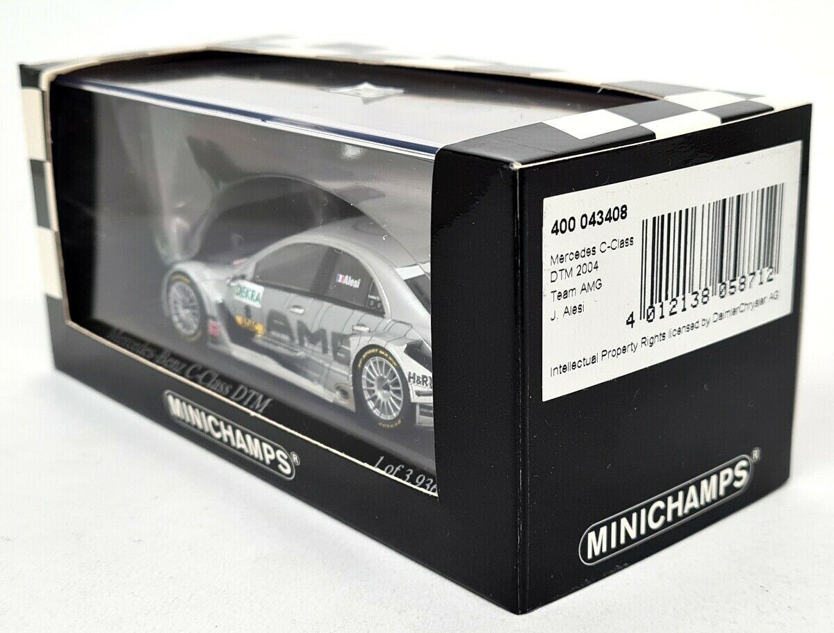 Minichamps 1/43 - Mercedes Benz C-Class DTM 2004 J. Alesi