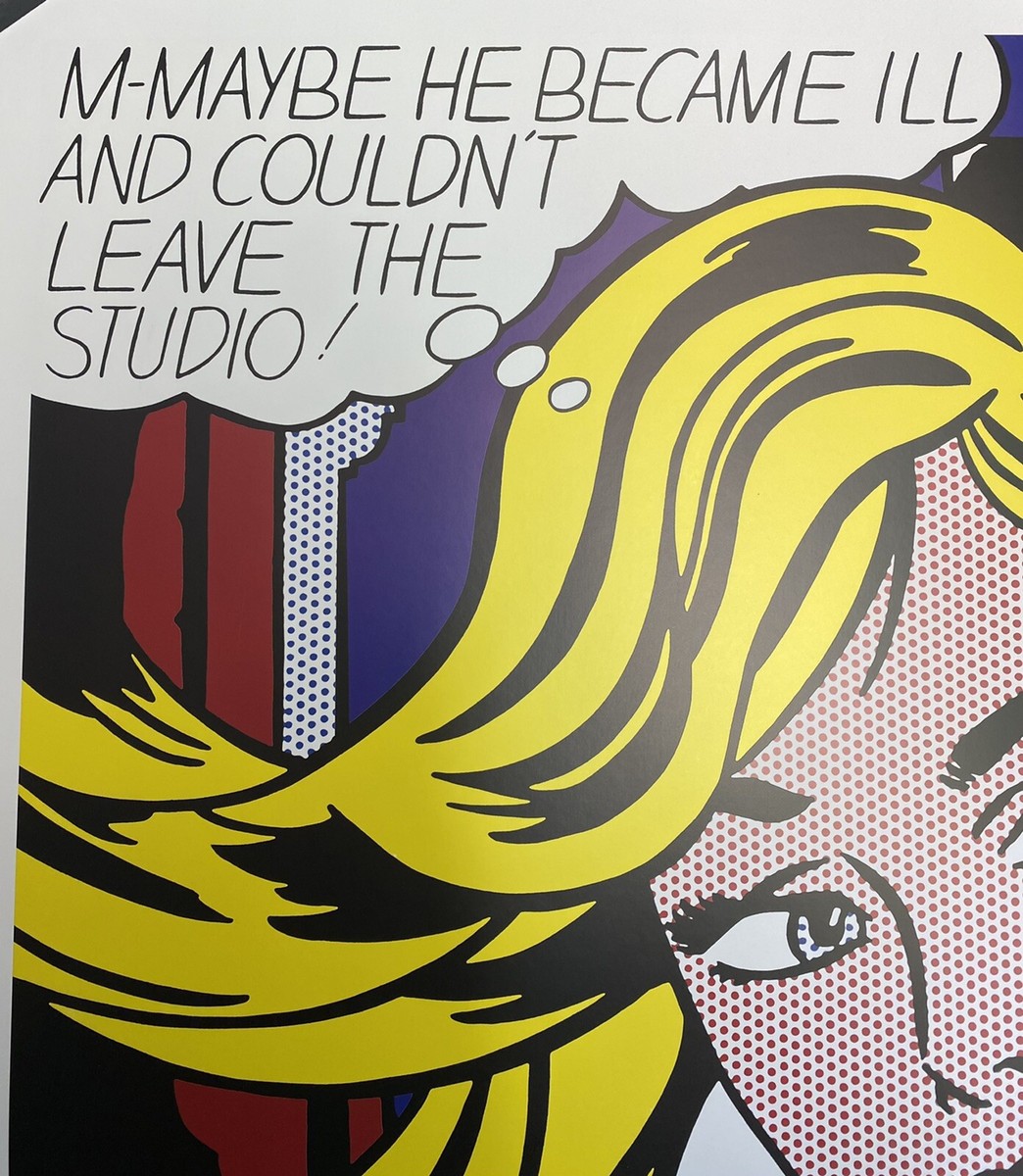 版画 Roy Lichtenstein poster originals 2003 ROY LICHTENSTEIN The Kiss V, 2003 – Art Wise Premium Posters