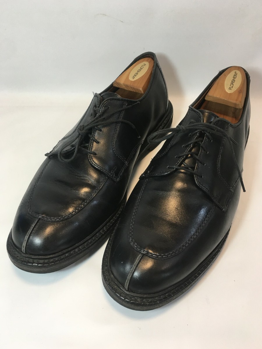 $395 Allen Edmonds Classic Black Leather Split Toe Derby Oxfords Dress Shoes 9.5 Allen Edmonds Men main image 2