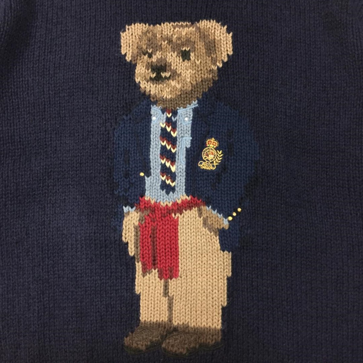 Polo Ralph Lauren Polo Bear Knit Sweater 50th Anniversary BRING IT 
