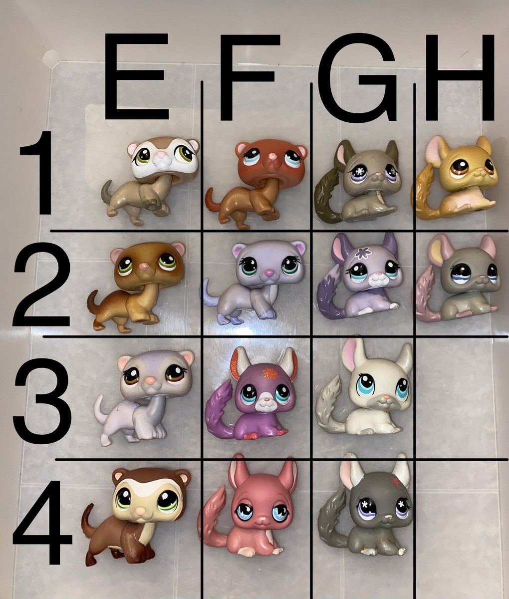 Littlest Pet Shop *You Pick* Chinchillas, Ferrets, and More Small Animals  LPS