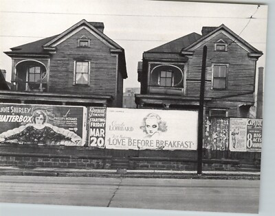 1938 Walker Evans Americana Atlanta Movie Posters Street Original Photo Gravure