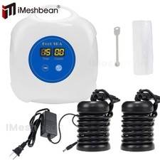 LCD Display Ionic Detox Foot Bath Machine Kit w/2 Arrays 20 Liners Timer Functio