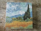 Craven Dunhill Jackfield Tile Trivet Wheatfield Van Gough National gallery a/f