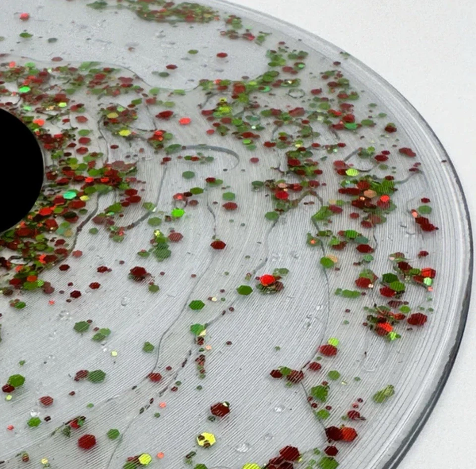 *NEW* Sabrina Carpenter - Fruitcake Liquid Filled Glitter LP Vinyl Presale - Image 2 of 2