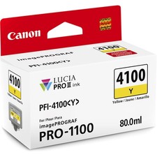 Canon PFI-4100 Yellow Pigment Ink Tank for Pro 1100