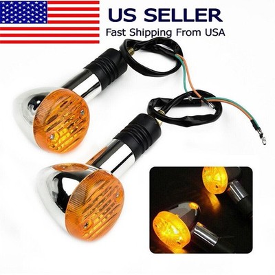 10mm Turn Signal Lights DC 12V FOR Honda CB125F CB160F CB300R CB500F/X CB650R