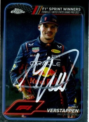 Sport Trading Card - Turbo Attax F1 - #152 - Max Verstappen- mit Autogramm -2023