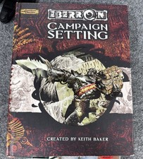 Eberron Campaign Setting Dungeons and Dragons 3.5 D&D Hardcover WOTC Baker VGC