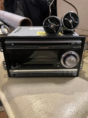 Pioneer Carrozzeria CD Player with Volume Knob, 2 Speakers, Tweeters Included, U