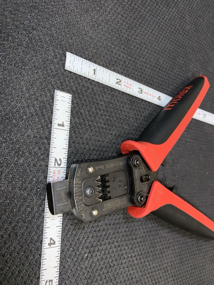 Molex Crimp Tool 30-24 AWG #63816-0000 Hand Tool Crimper | eBay