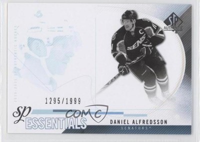 2010-11 SP Authentic SP Essentials 1295/1999 Daniel Alfredsson #161 HOF 9mx
