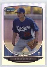 2013 Bowman Draft Top Prospects Chrome Refractor Corey Seager #TP-42