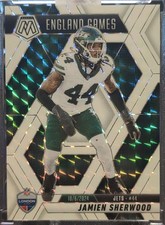 2025 Panini Mosaic Jamien Sherwood INTL. GAMES White Prizm /25 #270
