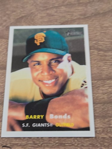 Barry Bonds #50 card