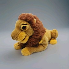 Vintage Disney The Lion King Simba Hand Puppet Plush Stuffed Animal 29 Inches