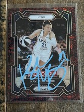 2024 Panini WNBA Monopoly Kayla McBride #61 Red Icons Signed IP Autograph Card