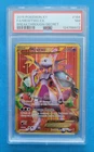 2015 Pokemon XY Breakthrough Mewtwo EX Secret Rare Full Art 164/162 PSA 7