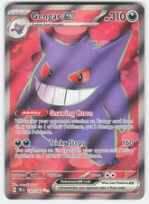 Gengar ex Holo Ultra Rare SV05: Temporal Forces 193/162 NM on eBay