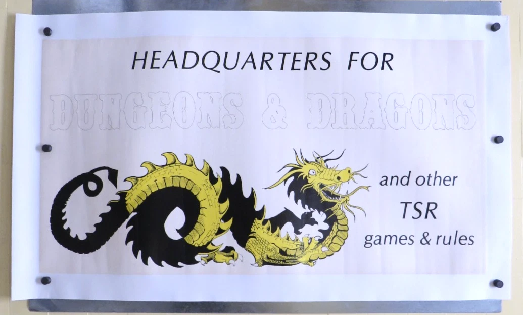 Dungeons Dragons Poster Indiana OTHER Dungeons & Dragons for sale