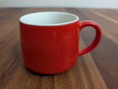 SpongeBob SquarePants Red Ceramic Porcelain Coffee Mug Gary the Snail Inside