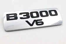 1998-2010 MAZDA B3000 V6 CHROME SIDE FENDER EMBLEM LOGO BADGE SYMBOL LETTERS OEM