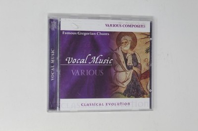 Famous Gregorian Chants Vocal Music Various Composers CD