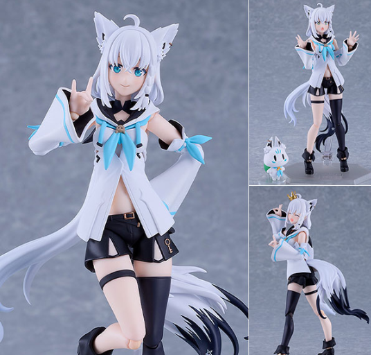 figma 666 Hololive Production Shirakami Fubuk figure Normal Max