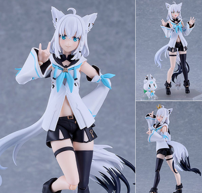 figma　ホロライブ figma 666 Hololive Production Shirakami Fubuk figure Normal Max