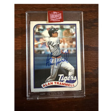 Top 10 Alan Trammell Baseball Cards 28