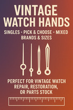 SB6H: Vintage Pocket Watch Hands - Singles for Repair - Choose by Length