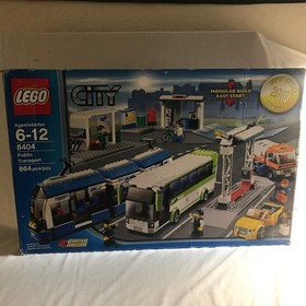 LEGO CITY 8404 Public Transport Station From 2010 Retired Vintage New Open Box