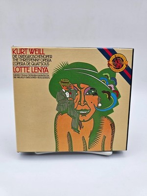 Kurt Weill: Die Dreigroschenoper; Lotte Lenya (CD, 1982)  w/96 Page Book OOP