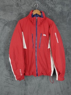 Helly Hansen Skijacke Herren Large rot wasserdicht Outdoor Snowboard Utility
