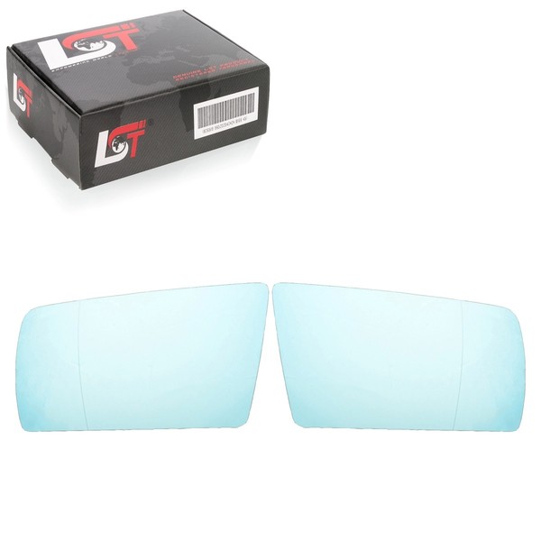 2X Spiegel AsphäRisch Konvex Zum Kleben Blau FüR Mercedes S-Klasse W140 C140-image