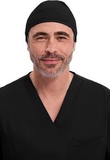 Men and Women Scrub Cap with Adjustable Elastic Tie-Back Lightweight, Breatha...