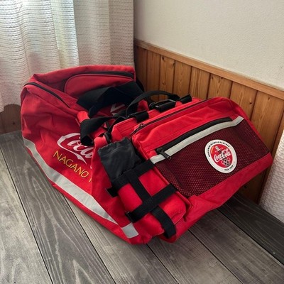 Coca-Cola 1998 Nagano Olympics Boston Carry Bag #ec61e0
