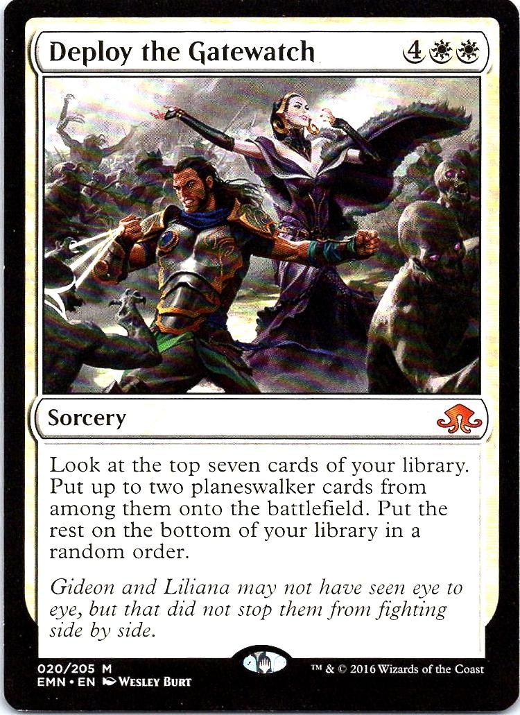 Deploy the Gatewatch 20 Mythic Eldritch Moon Magic: The Gathering Near Mint