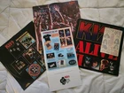 KISS ALIVE II 2X VINYL RECORD ALBUM W/ TATTOO & MERCHANDISE ORDER FORM 1ST PRESS
