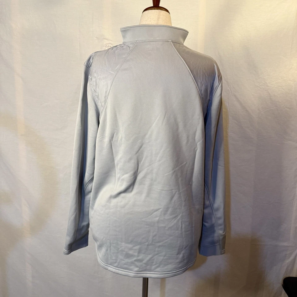 Top pulóver Under Armour UA Command 1/4 cremallera para mujer talla XL gris Foto 2 de 4