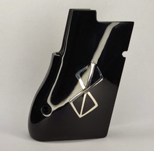 Desert Eagle Magnum Research 44- 50AE logo Berserk metallo acrilico nero argento