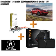 Remote Start System for 2019 Acura MDX Push-to-Start SUV Automatic