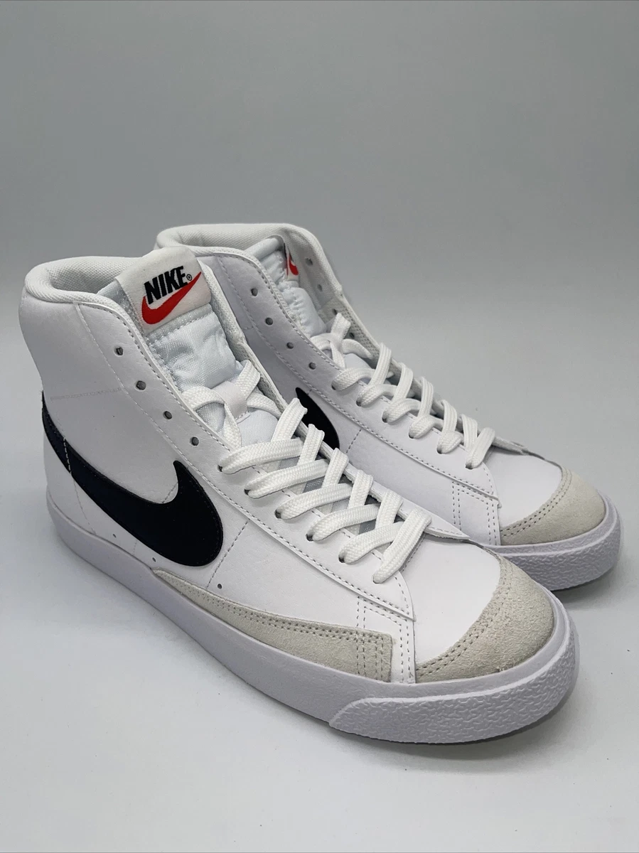 nike blazer mid retro white black