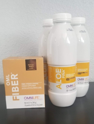 #ad aloe beta amp;fibrakit pack de 4 sistema digestivo originalAloefibra natural $119.00