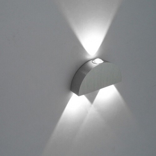 Sicircle 3W LED Indoor Wall Light Up/Down Lighting Dimmable/N Aisle Lamp Fixture - Picture 4 of 21