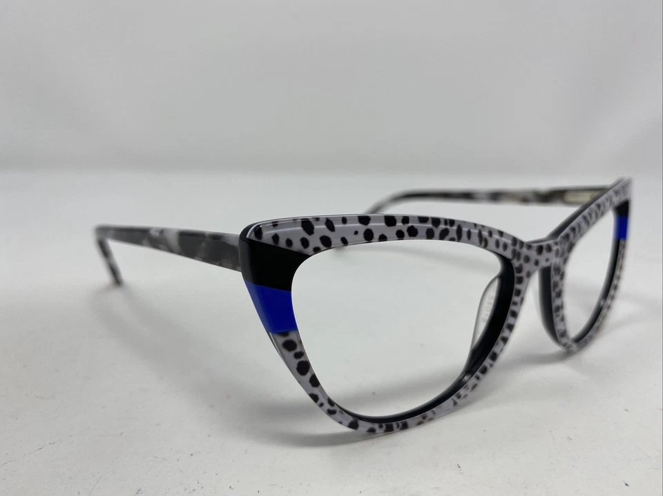 Betsey Johnson Tutti Frutti WHT 54-18-140 White Print Sunglasses Frame &W88 - Image 3 of 4