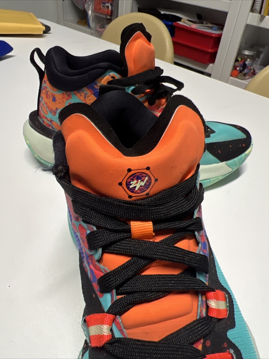 JORDAN ZION 1 \'PROJECT Z\' size 9. Excellent condition NIKE Air Jordan Zion 1 Project Z Cone Jade Shoes - Mens Size  main image 4